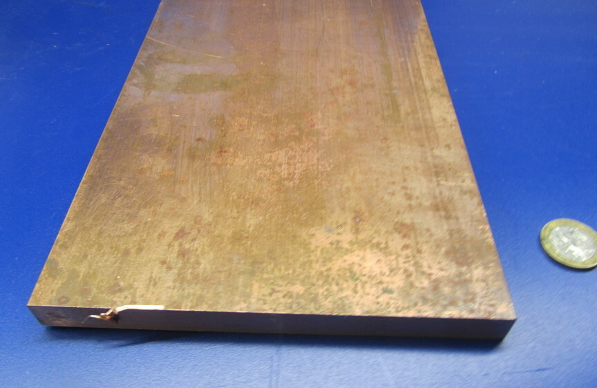 110 Copper Bar H02, 1/2″ Thick x 6.00″ Wide x 2 Ft Length