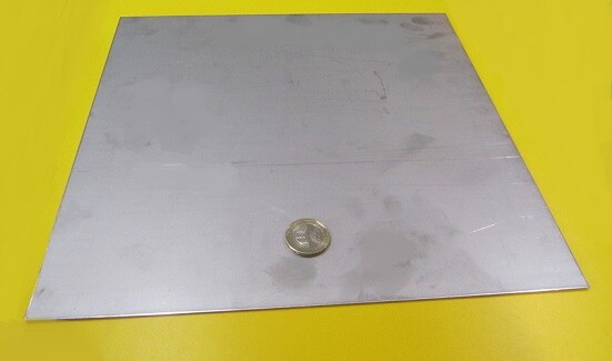 321 Weldable Stainless Steel Sheet, .050″ Thick x 12″ Wide x 12″ Length, 1 Unit