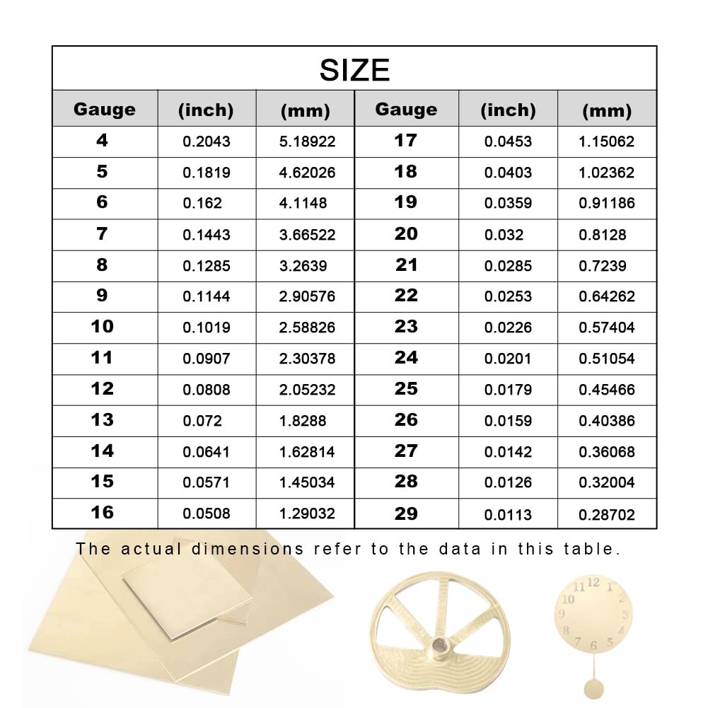 1/8×3/4×8″ Brass Flat Bar 9 Gauge Metal Sheet Stock For Model 3x20x200mm