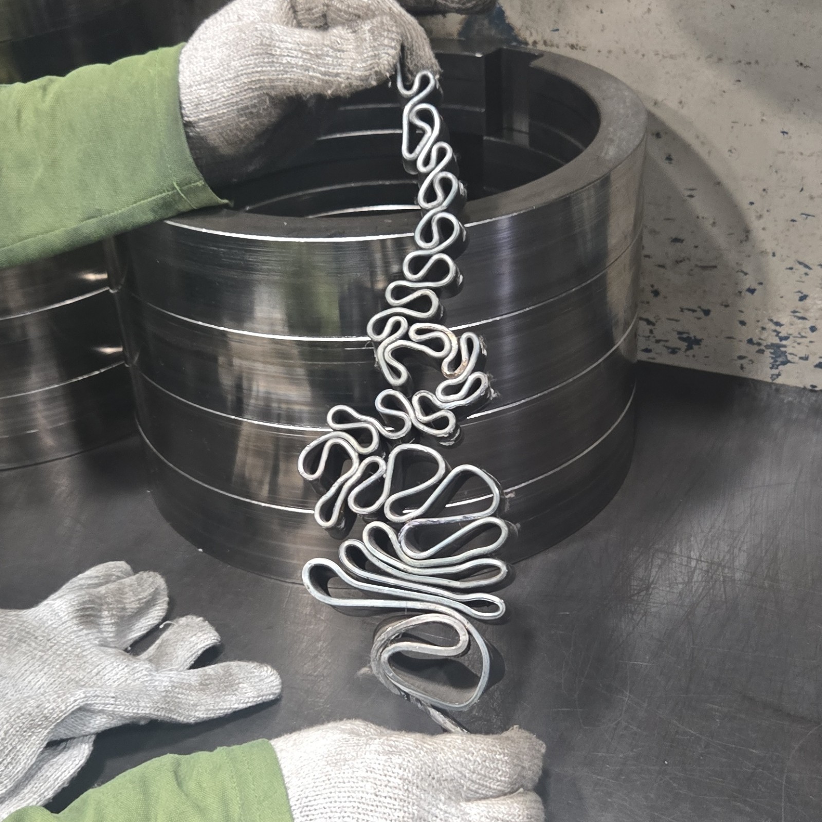 Aluminum Flat Stock Coil Strip Material, Scrap Offcuts, Coiled Metal Flat Strip