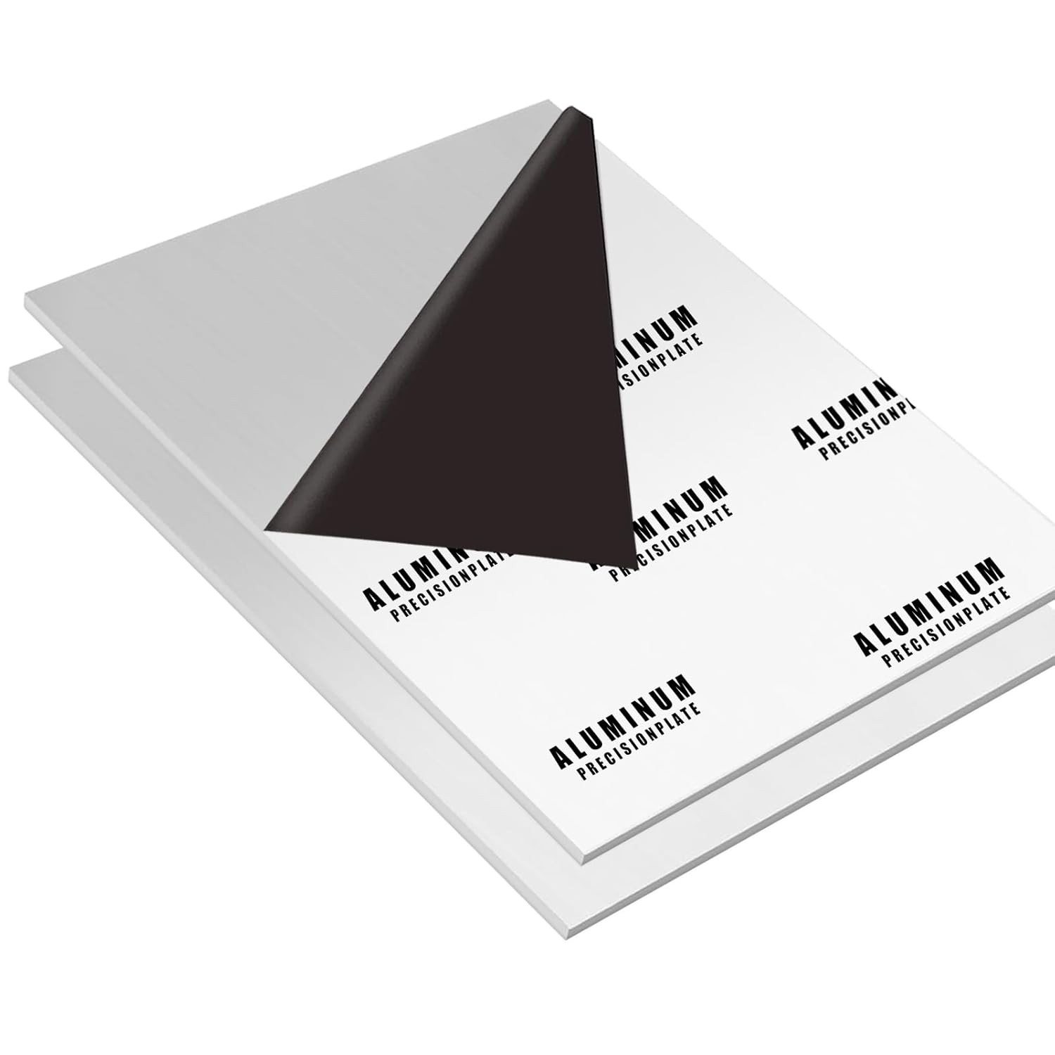 2PCS 6061 Aluminum Sheet Plate, 10″ X 14″ X 1/8″ Thickness Heavy Duty Aluminum S