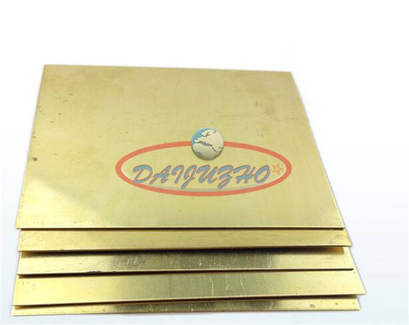 1PCs Brass Metal Sheet Plate 2.5mm x 100mm x 100mm New