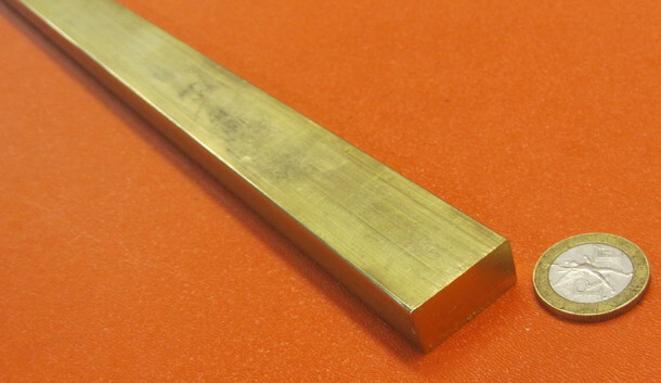385 Brass Flat Bar 1/2″ Thick x 1.0″ Wide x 4 Foot Length