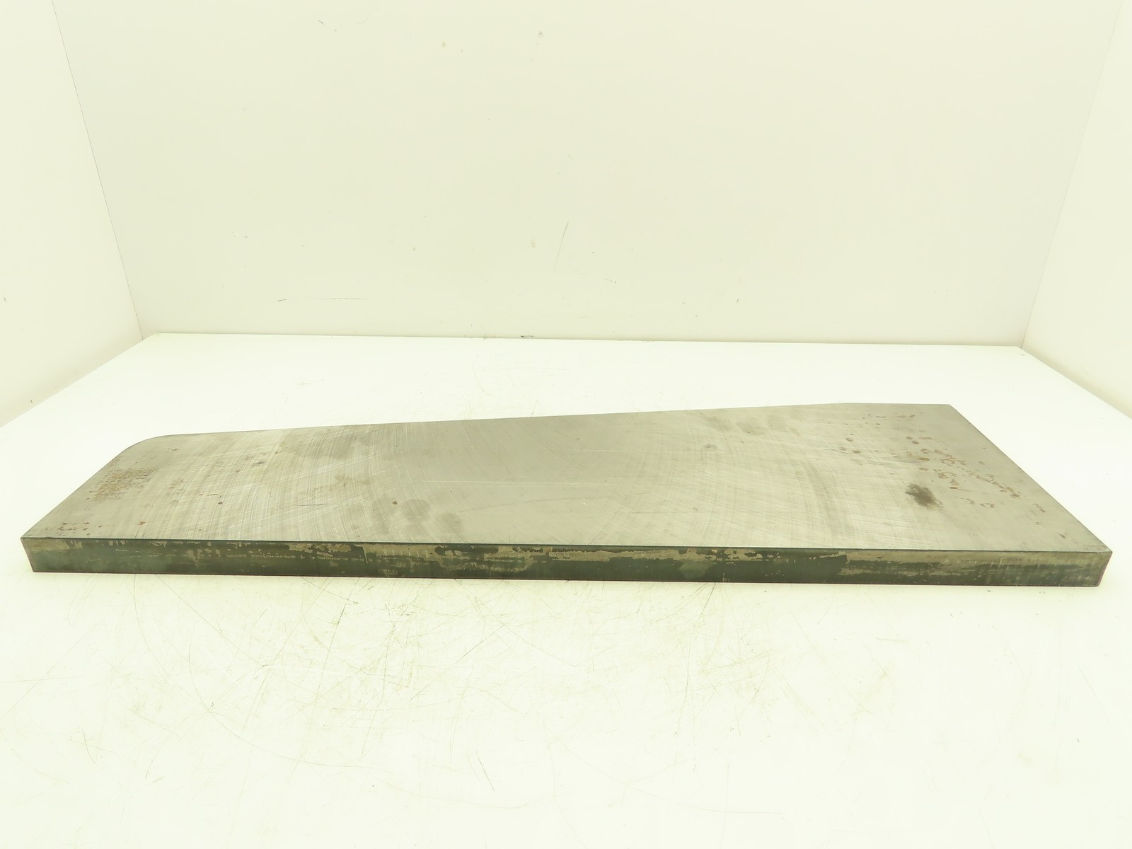 Machining Steel Flat Ground Bar Stock 1″ Thick x 25.5″L 5″ to 8″ Angled Width