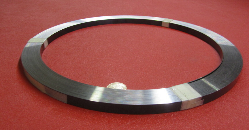 Blue Tempered Spring Steel Shim 0.035″ Thick x .500″ Width x 1200″ Length