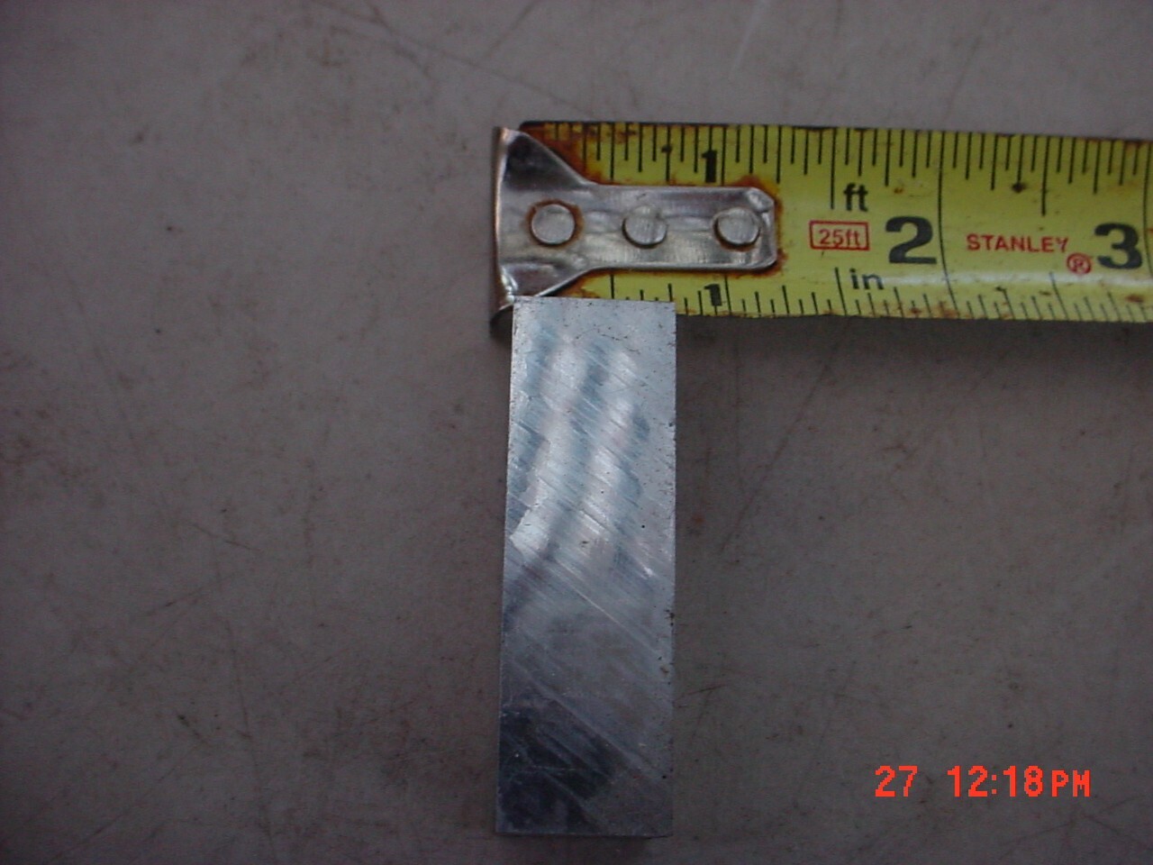 Lot of 10 .625″ X 0.9″ X 2″ aluminum 6061 new solid plate stock mill block