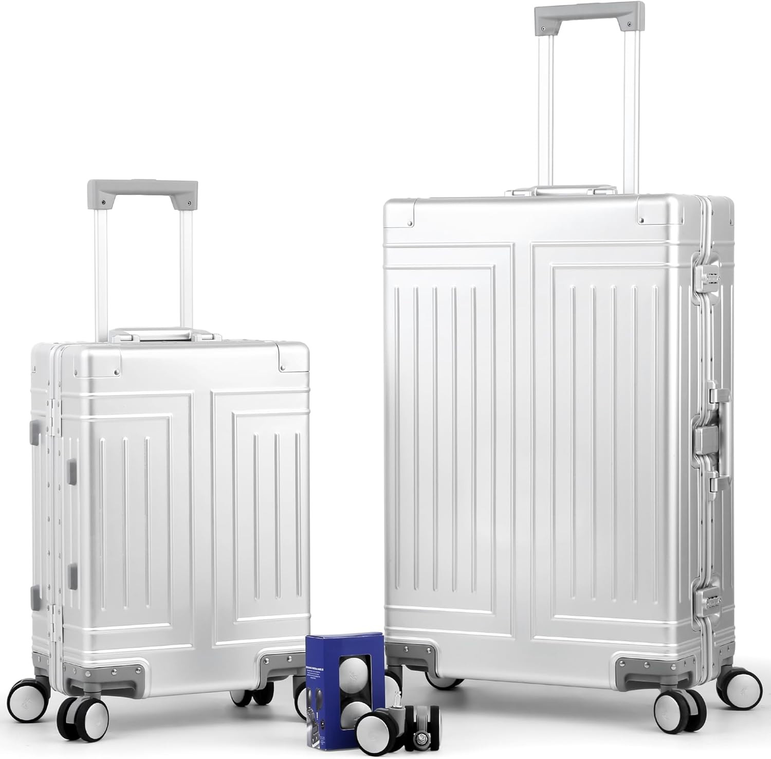 All Aluminum Magnesium Luggage 28Inch，Cut from Whole Aluminum Sheet（3Rd Generati