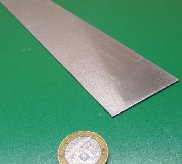 6061 T6 Aluminum Bar .016″ Thick x 2.0″ Wide x 48″ Length, 3 Pieces