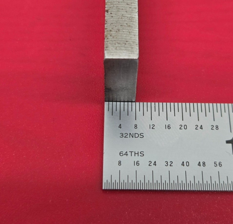 D2 Tool Steel Block Billet 5-5/8″ L x 0.70″ W x 1/4″ Thick – 4.28 Oz.