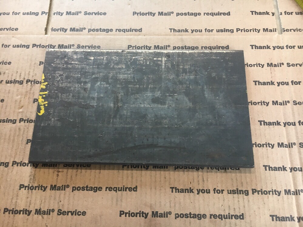 1/2 X 7 X 16 Inch Flat Steel Plate Hot Roll A36 Steel 1/2″ Thick