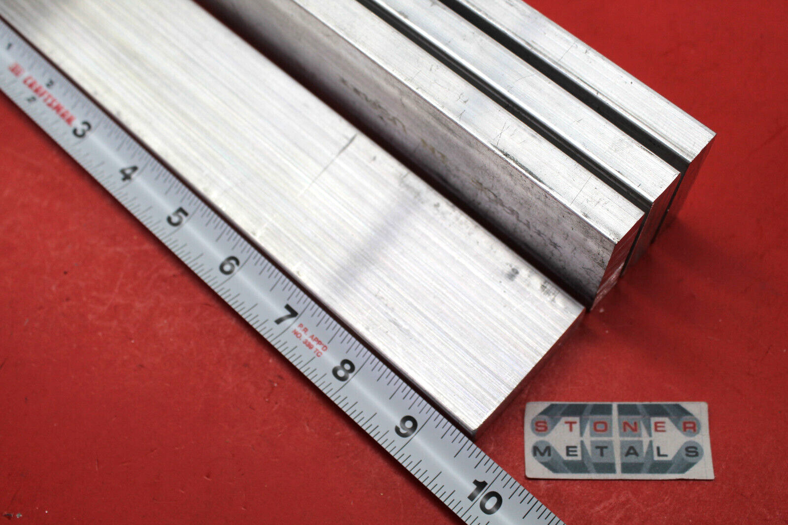 4 Pieces 1/2″x 2″ ALUMINUM FLAT BAR 9.5″ long 6061 Solid Extruded Mill Stock New