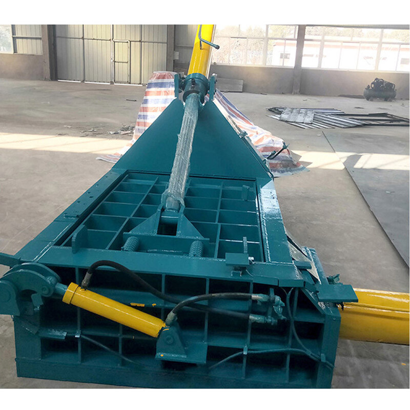 Automatic Press Metal Aluminum Waste Pressure Baler Machine Baling Compactor