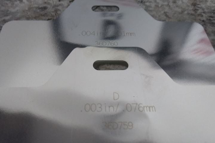 Brand Name 36D706 260 Pc 5 In Shim Length/Width Slotted Shim Assortment