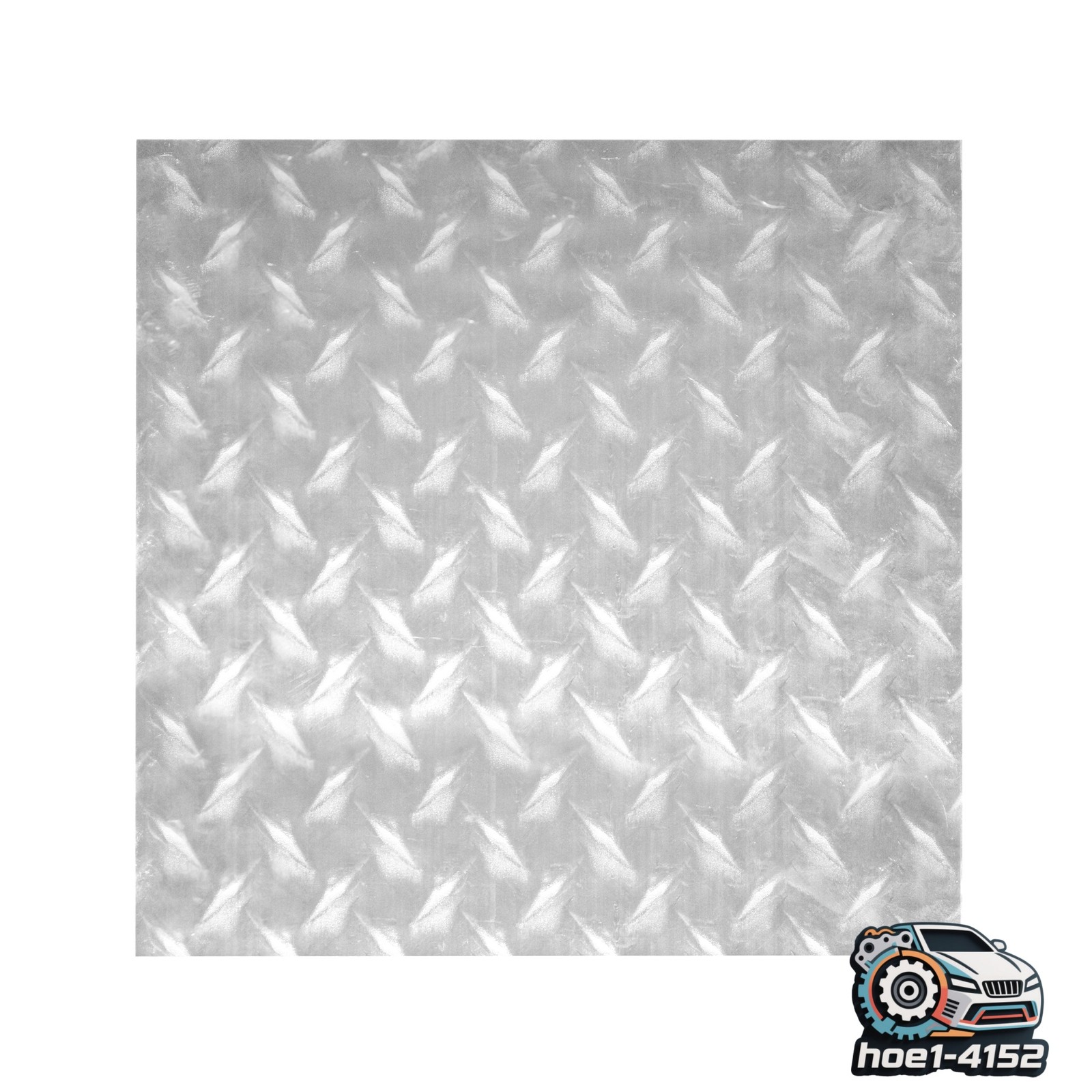 10.63×10.63″ Aluminum Diamond Tread Plate Industrial Metal