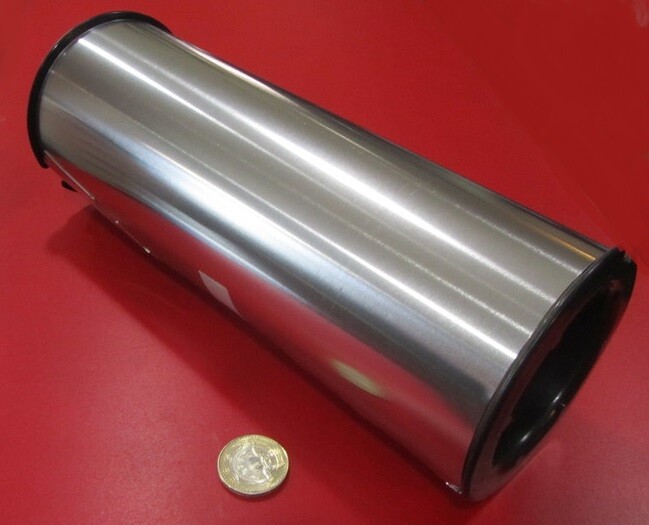 321 Weldable Stainless Steel Foil, .002″ Thick x 10.0″ Wide x 50 Foot Length