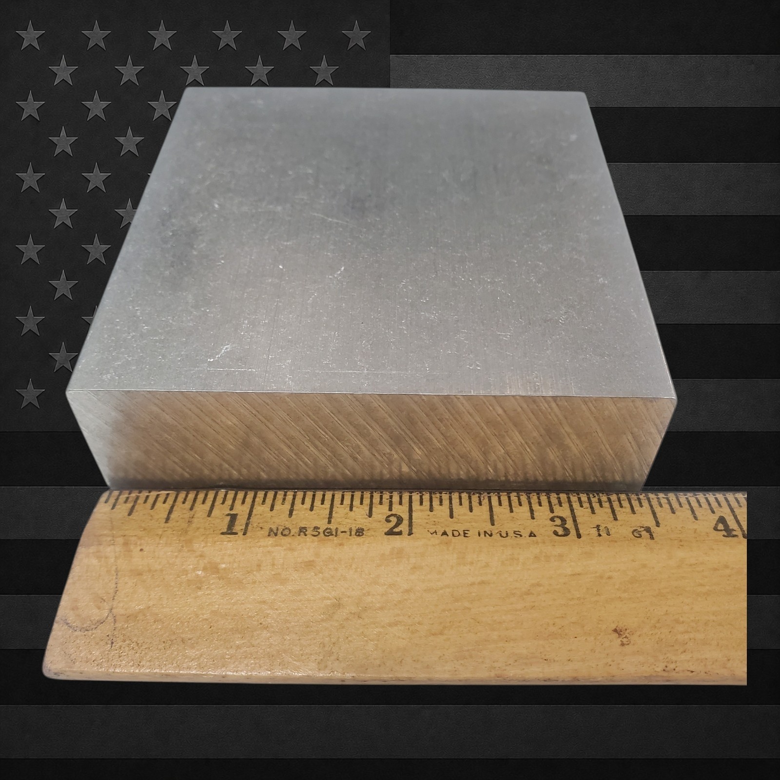 6061 Aluminum Block 1″ x 3.5″ x 4.875″ Billet Flat Bar USA CNC Stock