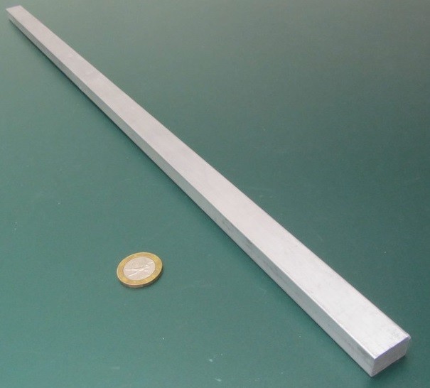 2024 T351 Aluminum Bar, 1/2″ (.500″) Thick x 3/4 Wide x 24″ Length