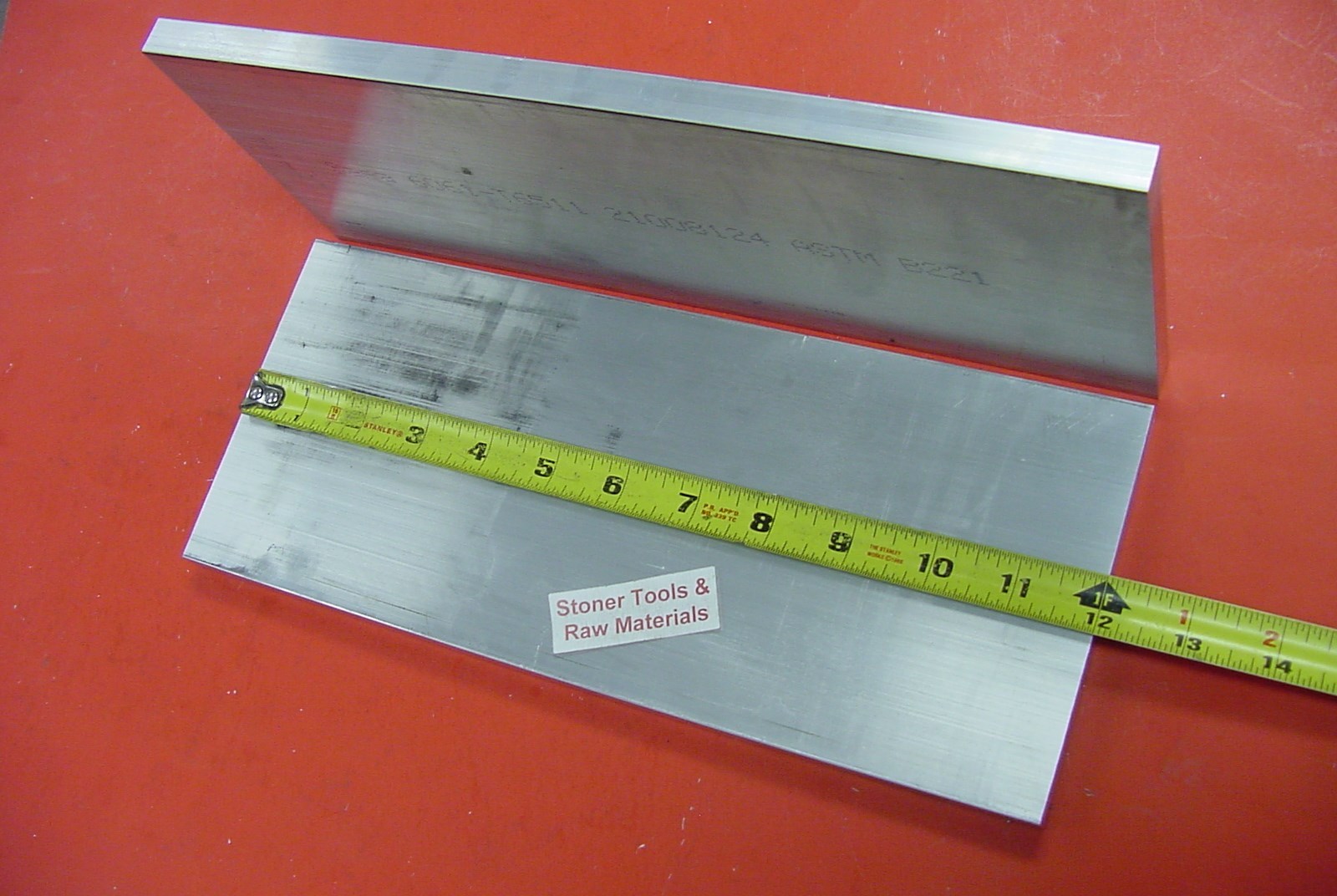 2 Pieces 3/8″ X 5″ ALUMINUM 6061 FLAT BAR 12″ long T6511 Extruded Mill Bar Stock