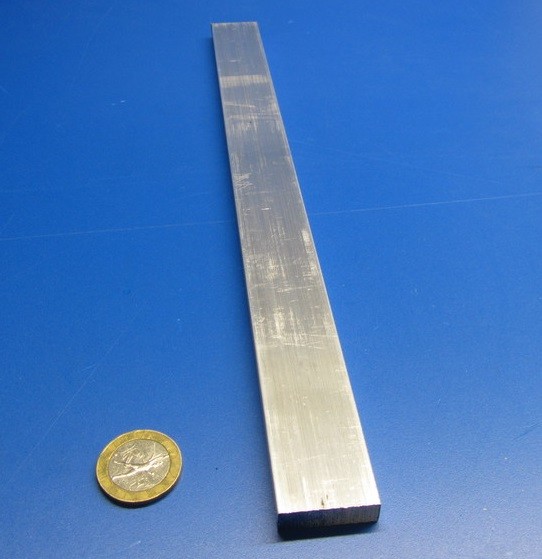 6061 T651 Aluminum Bar, 5/16″ (.312″) Thick x 1.0″ Wide x 12″ Length, 4 Units