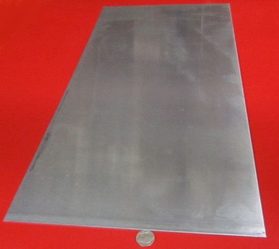 5052 Aluminum Sheet, (1/4 Hard H32) .062″ (1/16″) Thick x 12″ Width x 24″ Length