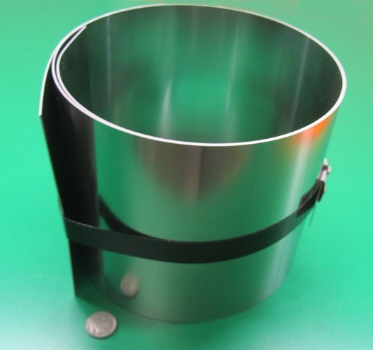 301 Stainless Steel Sheet 1/2 Hard .025″ Thick x 6.0″ Width x 50.0″ Length