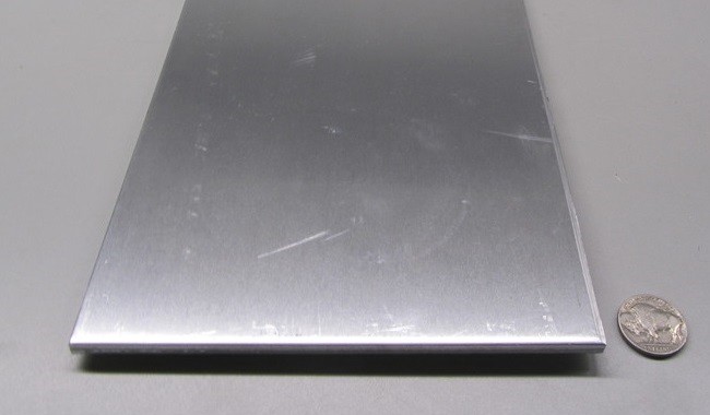 1100 Aluminum Bar (H14) .190″ Thick x 6.0″ Wide x 12″ Long