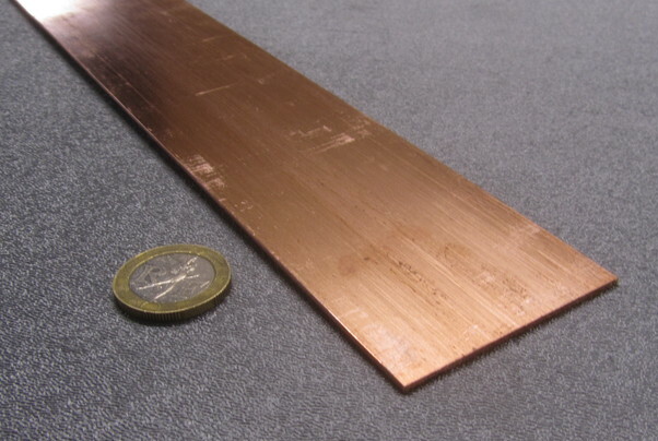 110 Copper Bar H02, 1/16″ Thick x 2.0″ Wide x 72 Inch Length