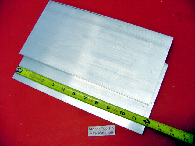 2 pieces 1/4″ X 5″ ALUMINUM 6061 FLAT BAR 12″ long T6511 Extruded Mill Bar Stock