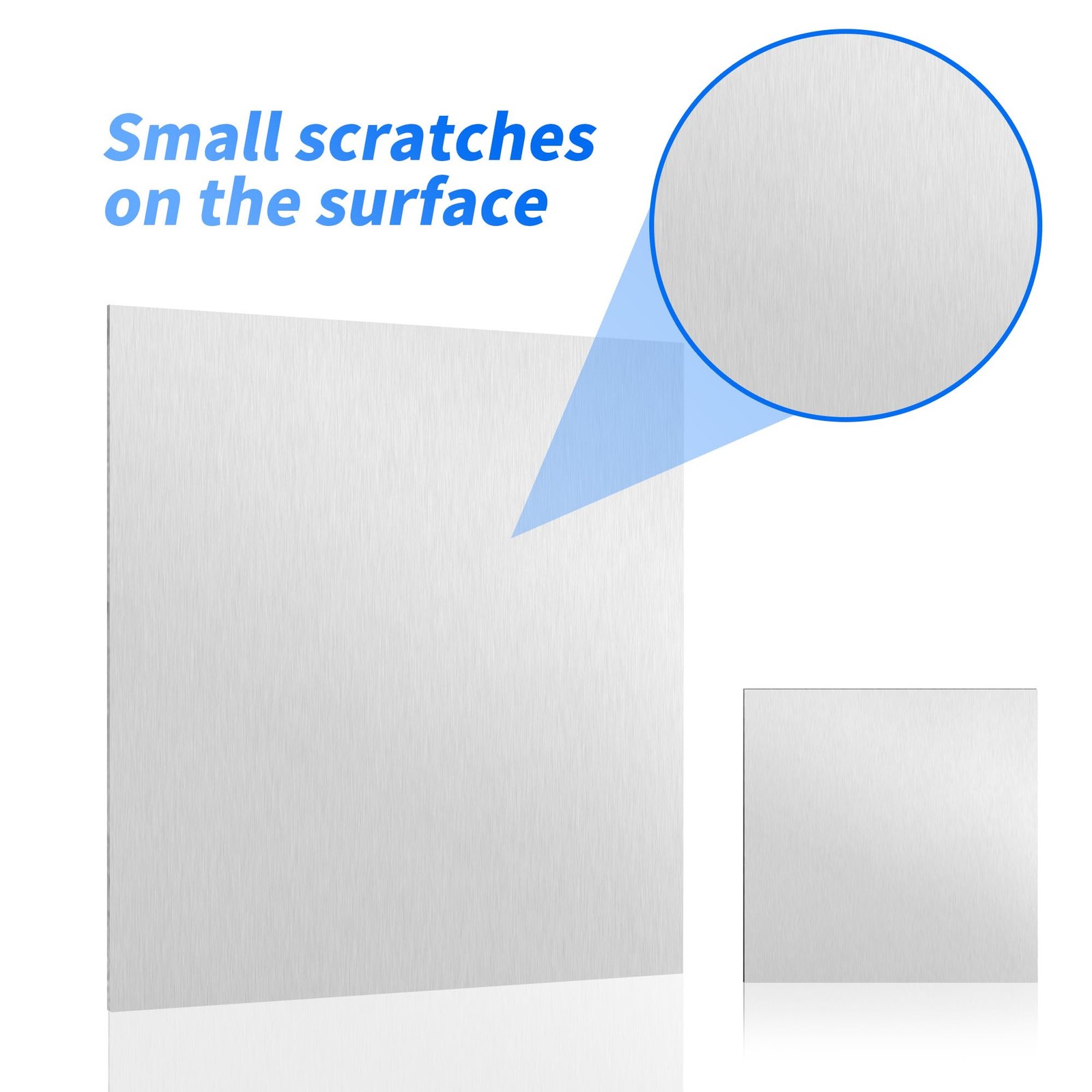 5 Pack 6061 T6 Aluminium Metal Sheet 12 x 12 x 1/16 Inch Thickness Flat Plain…