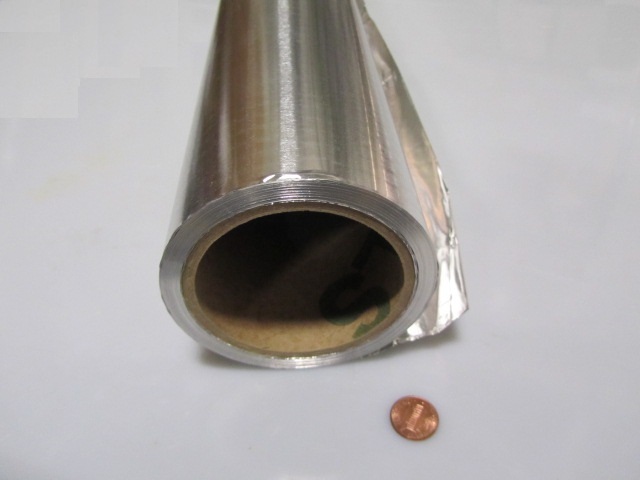 1100 Aluminum Foil (O) .003″ Thick x 48″ Wide x 100 Feet Long Roll