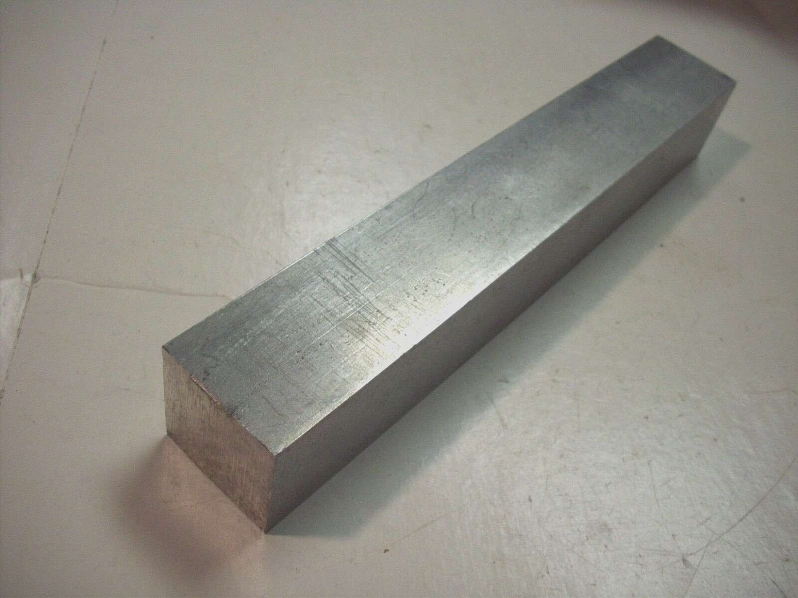 Stainless Steel Flat Bar stock 1-1/2″ x 1-1/2″ x 9-1/16″ Length