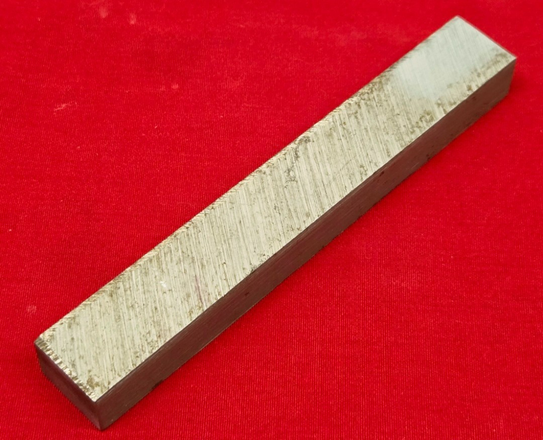 D2 Tool Steel Block Billet 4.9″ L x 0.725″ W x 0.528″ Thick, 8.46 Oz.