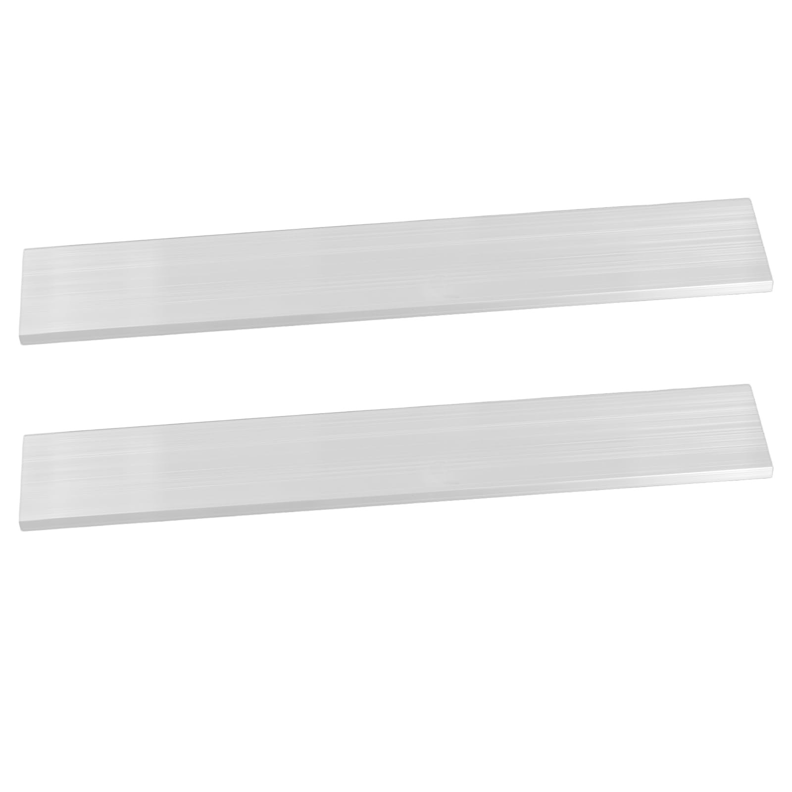 6 PCS Aluminum Flat Bar 0.24×1.96×11.81 Inch 6061 Square Stock T6511 Mill