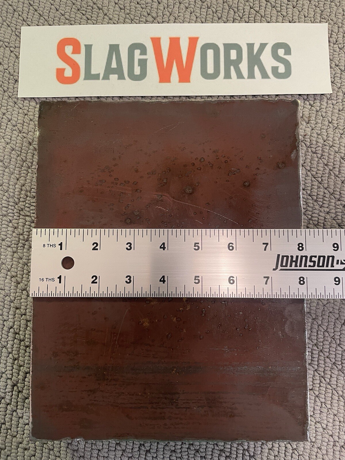 3/8x8x10 inch steel plate 8”x10” A36 Hot Roll Flat 3/8″ Thick