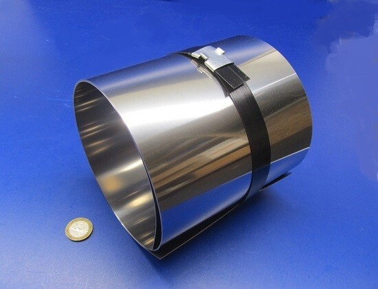 301 Stainless Steel Sheet Shim, .020″ (+/-.0010″) x 6.0″ Width x 5 Foot Length