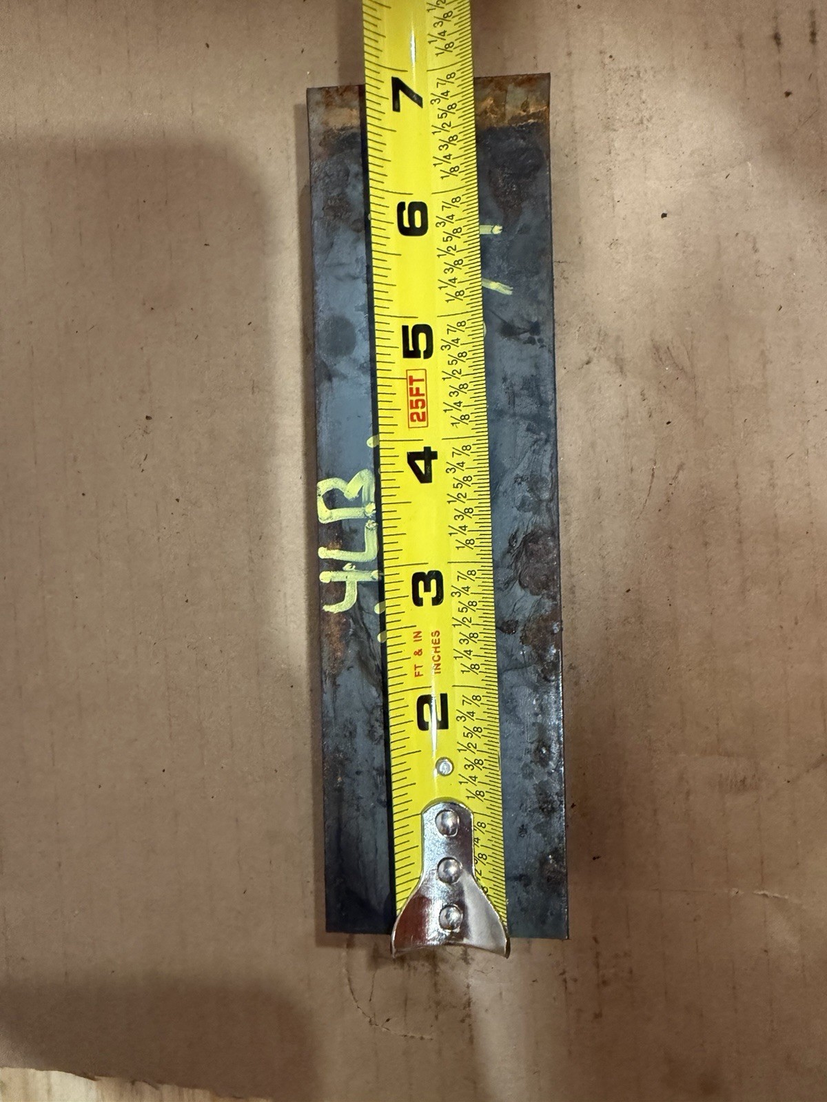 1″ x 2″ x 6 3/4” 1044 HR Steel Flat Bar | Rectangular 1044 Hot Rolled Flat