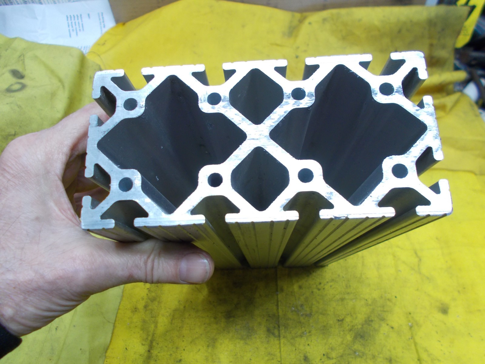 3″ x 6″ x 12″ T-SLOTTED ALUMINUM EXTRUSION t slot fixture plate set up block
