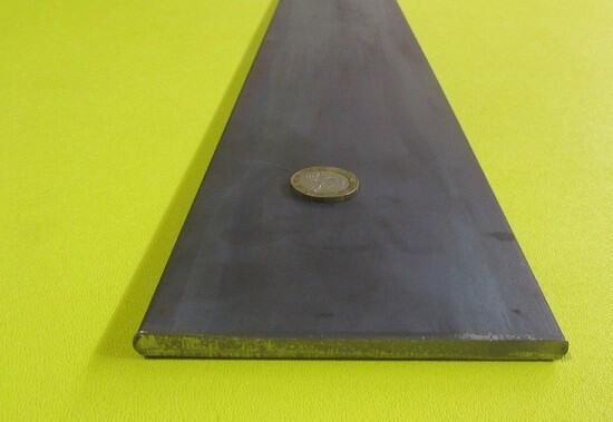 5160 Spring Steel (Knife, Blade) Bar .250″ (+/-.006″) Thick x 4″ Wide x 72″