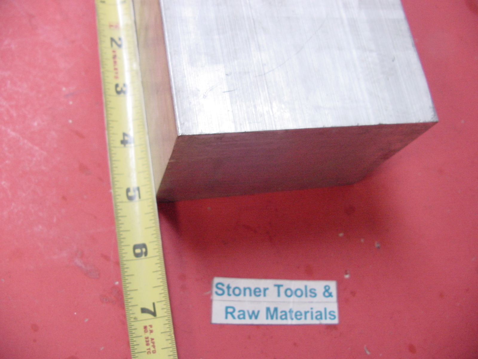 3″ X 4″ ALUMINUM 6061 FLAT BAR 5.0″ LONG SOLID T6511 Extruded Mill Bar Stock New