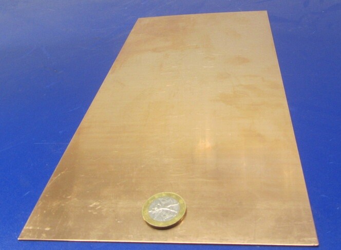 510 Phosphor Bronze Sheet .032″ (+/-.004″) Thick x 6.0″ Wide x 12.0″ Length