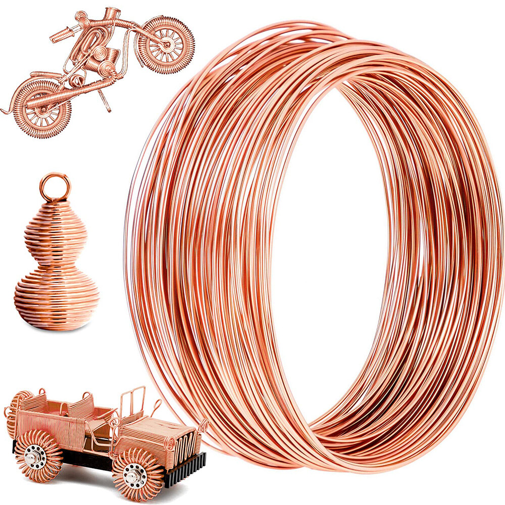 Pure Copper Wire Coppers Coil Conductive Copper Wire, Red Copper Wire