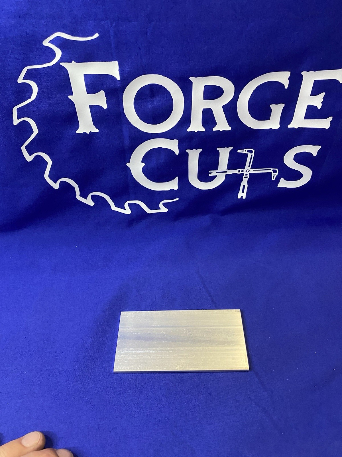 Aluminum blank metal plate 1/8 x 4 x 2 (3) pieces .125 Thick Hobby Metal