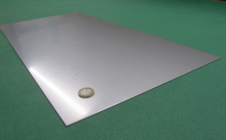410 Stainless Steel Sheet, .060″ Thick x 12″ Wide x 24″ Length, 1 Unit