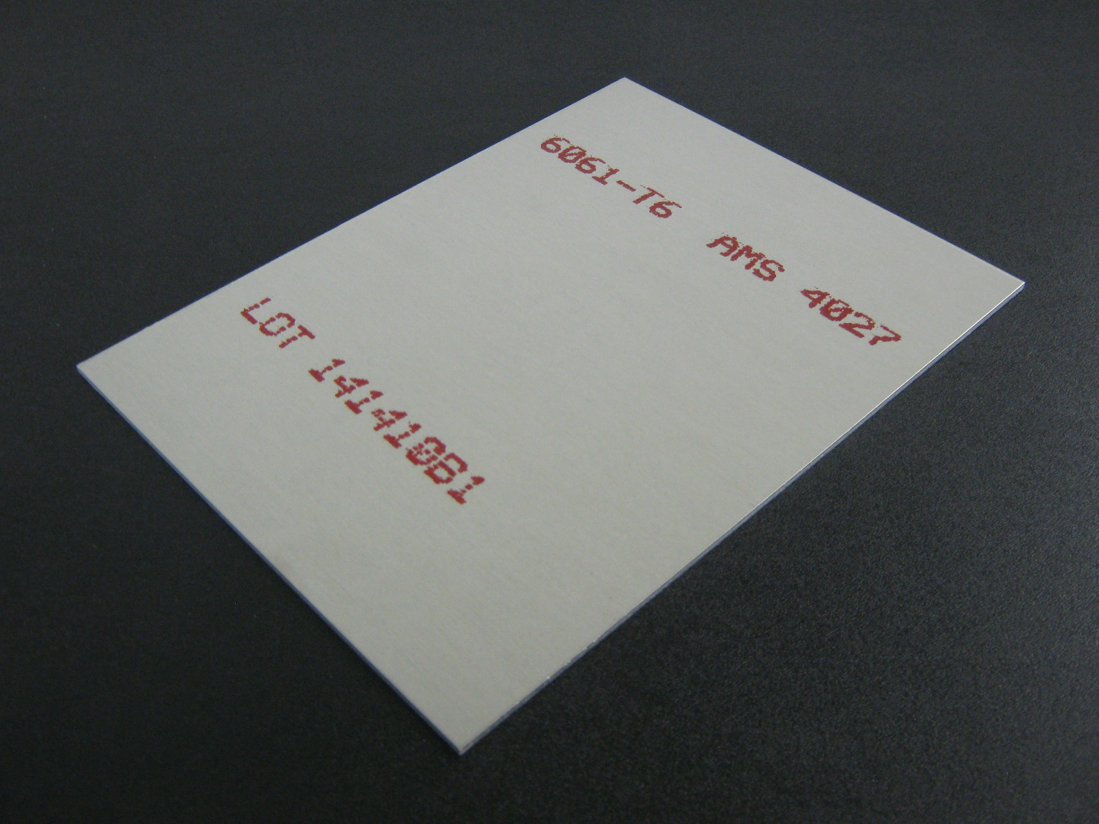 1/32″ .032 Thick Aluminum Sheet Alloy 6061- T6 , 9″ x 12″