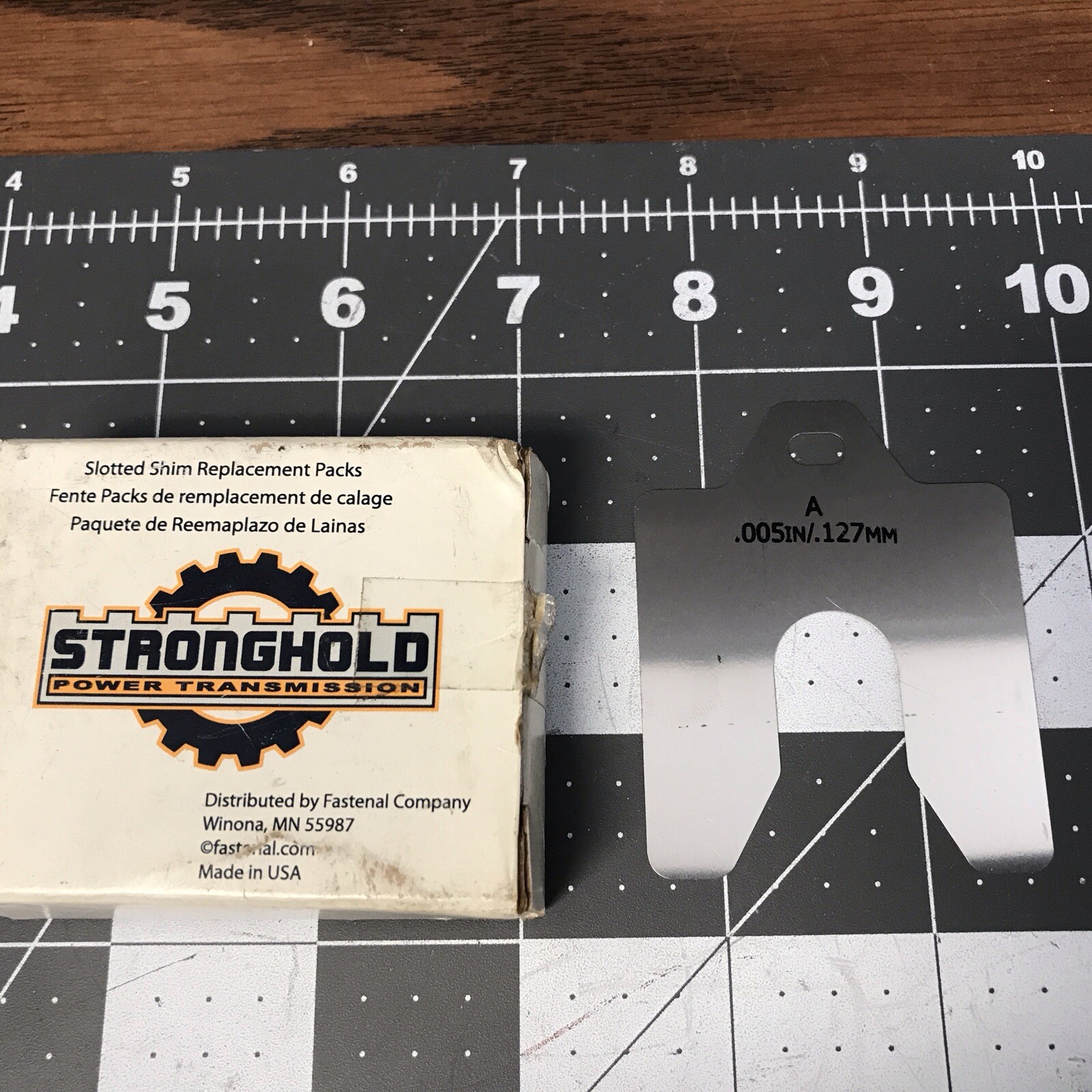STRONGHOLD A.005IN/.127MM SLOTTED SHIM REPLACEMENT 20PCS (LA23Z)