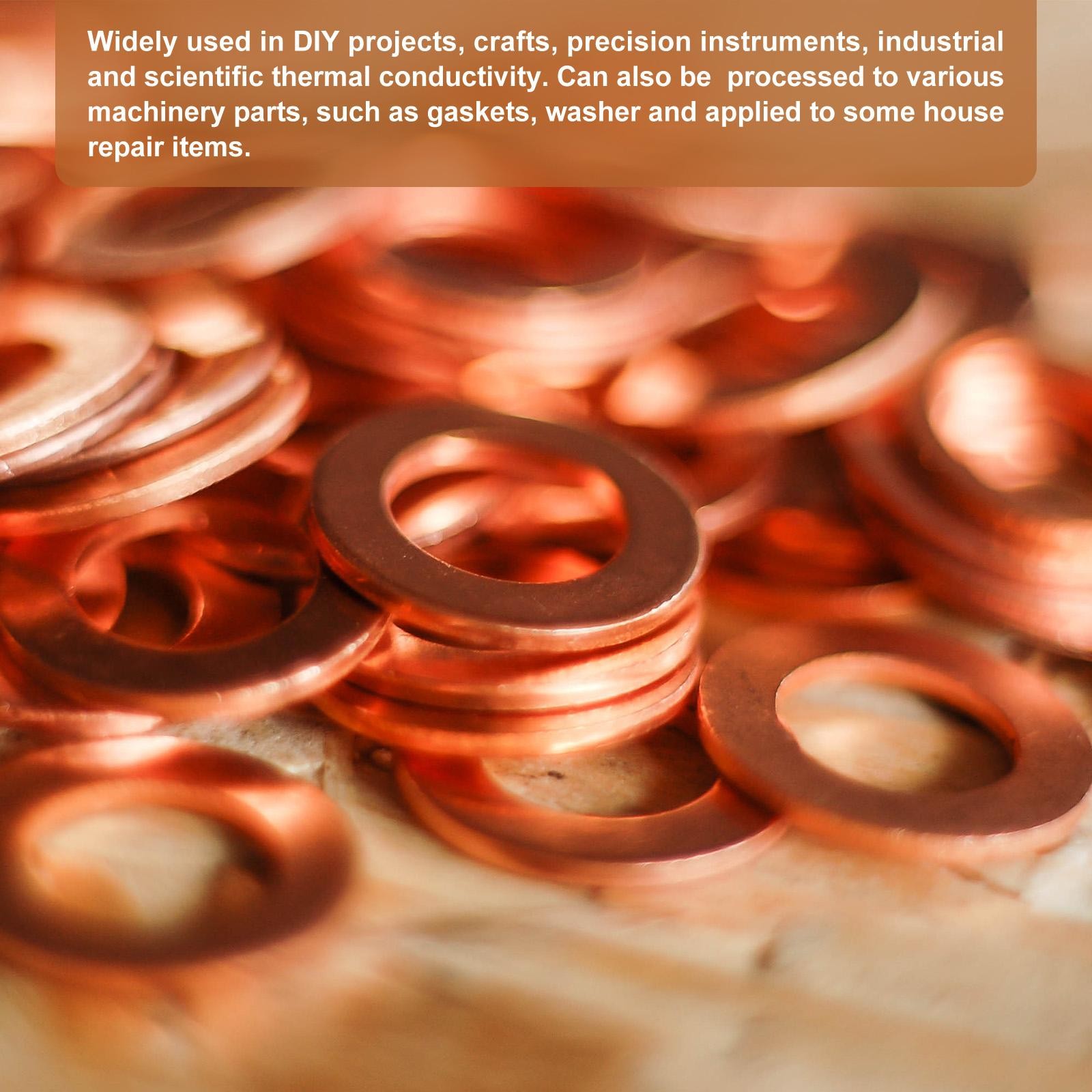100mm x 100mm x 1.5mm Brass Sheets Metal Brass Plates