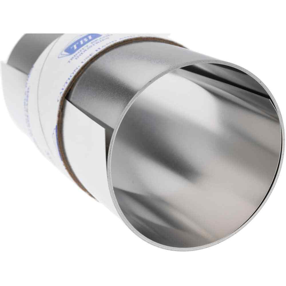 Type 302 Stainless Steel Shim Stock Roll 50″ x 6″ x 0.01″ Thick, Made in USA