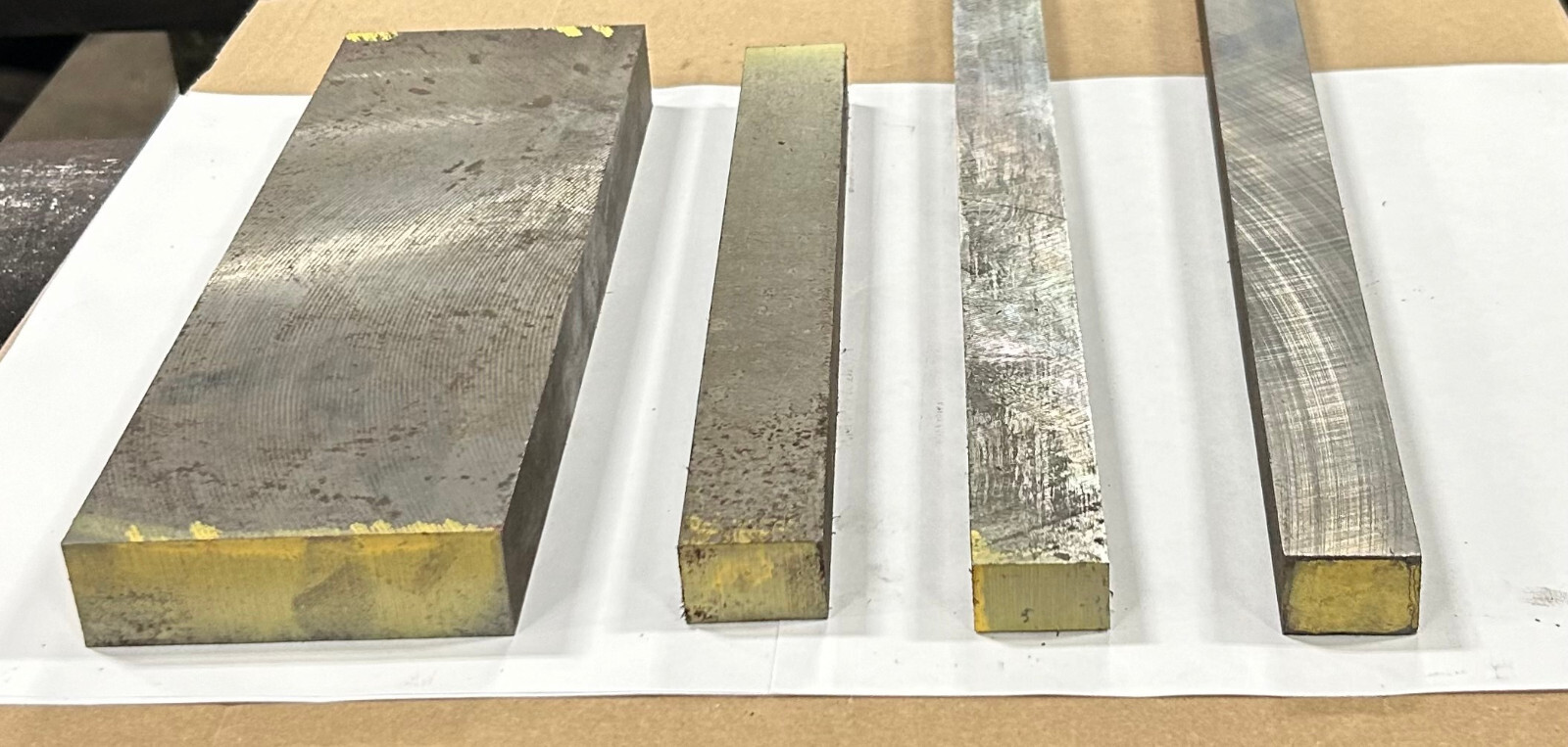 3/8 X 1-1/2 X 12″ O-1 Tool Steel DCF Plate Saw Cut Oversize