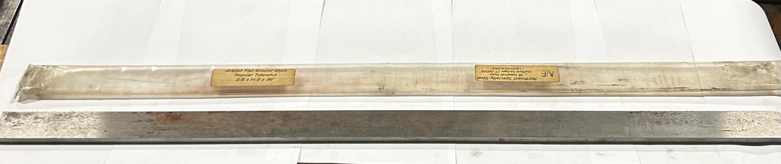 3/8 X 1-1/2 X 36″ 4140/4142 Heat Treated Flat Ground Stock Regular Tolerance