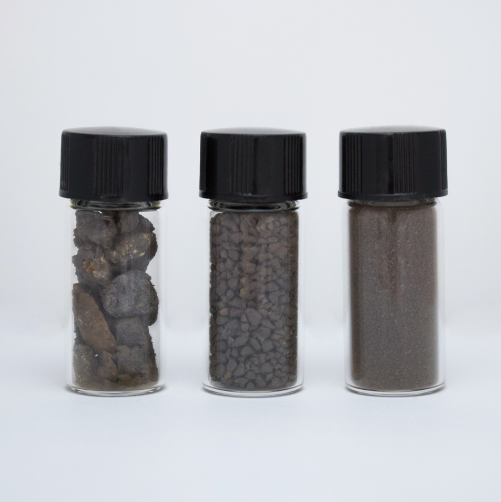 LodeStone Pack Trio Natural Magnet Chemistry Sample, Mineralogy